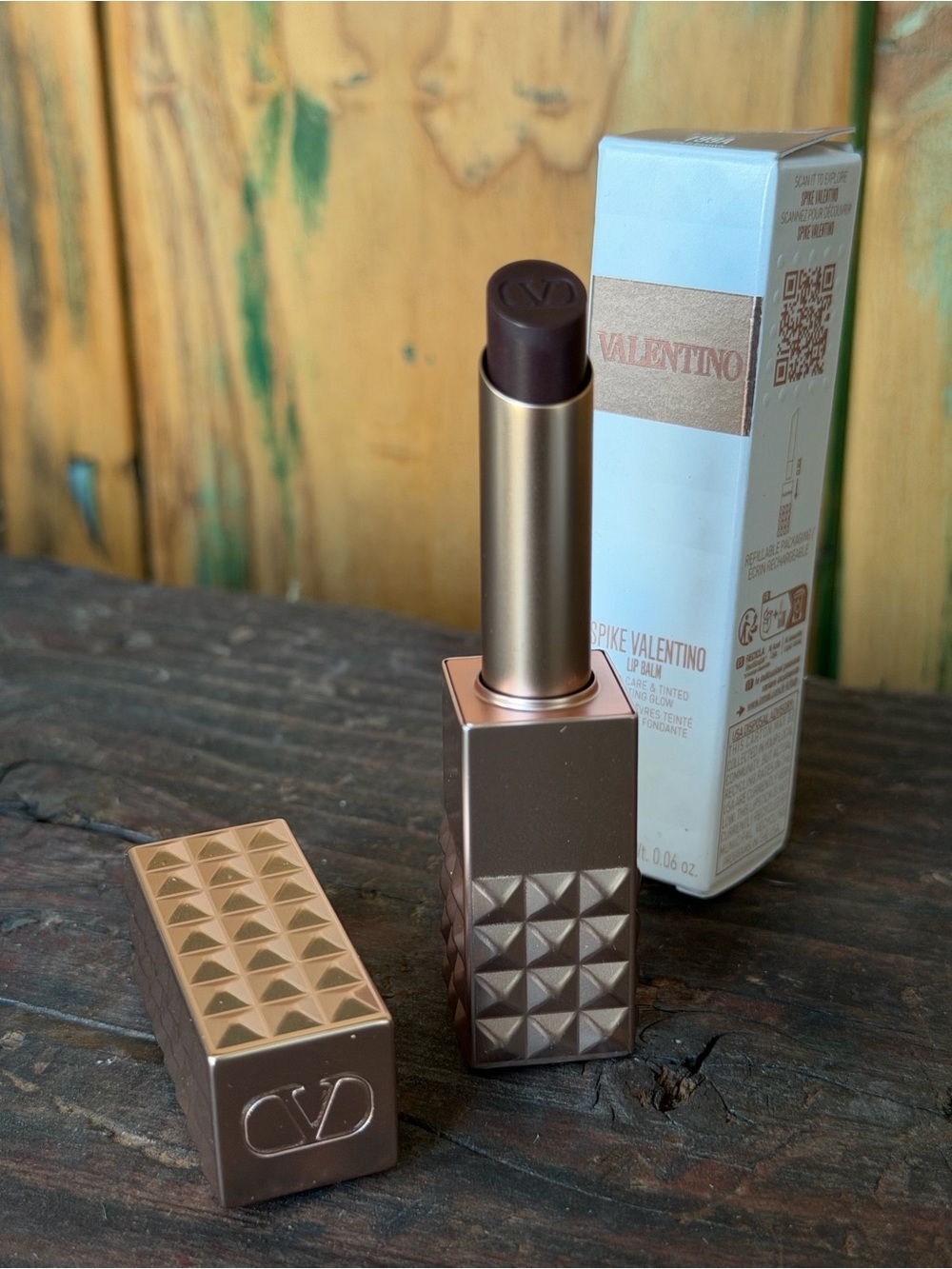 Valentino Spike Valentino Lip Balm 199A Bold Brown